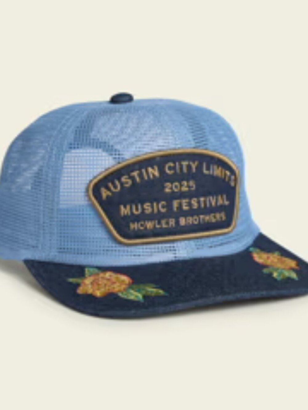 Howler Bros ACL 2025 Feedstore Snapback - Blues 'n Roses